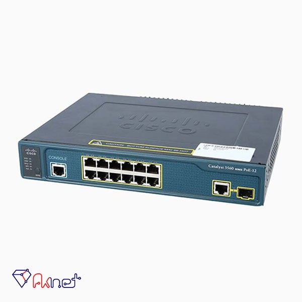 WS-C3560-12PC-S-سوئیچ سیسکو