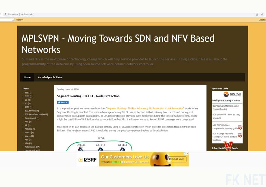 mplsvpn.info، وبسایت شبکه،Networke blog